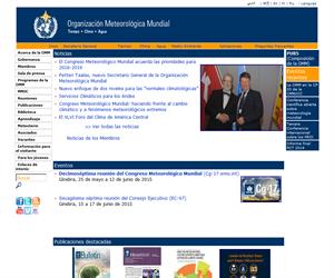 Organización Meteorológica Mundial (OMM), contenidos educativos de metereología y medioambiente