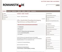 2. Saarbrücker Fremdsprachentagung "Sprachwissen und Sprachkönnen"