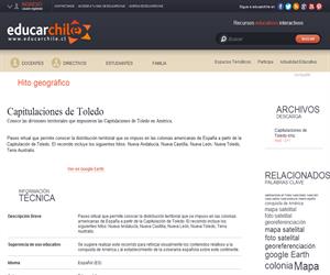 Capitulaciones de Toledo (Educarchile)