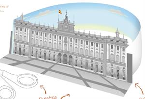 Papertoy: Palacio Real de Madrid. Recorta, pega y construye tu réplica.