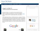 Google+ y la Web 3.0 (Óscar del Santo)