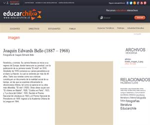 Joaquín Edwards Bello (1887 ? 1968) (Educarchile)