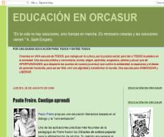 Paulo Freire. Contigo aprendí | Educación en Orcasur
