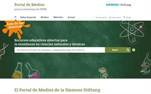 Portal de Medios didácticos STEM: Energía, medio ambiente y salud (Siemens Stiftung)