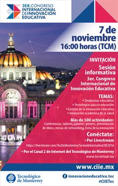 3er. Congreso Internacional de Innovación Educativa 2016