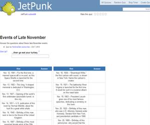 Events of Late November
