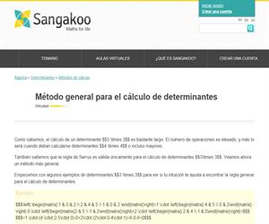 Método general para el cálculo de determinantes