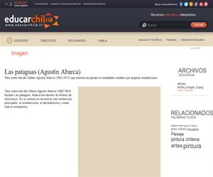 Las pataguas (Agustín Abarca) (Educarchile)