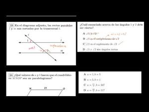 Triángulos y paralelogramos (Khan Academy Español)