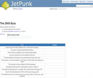The 2005 Quiz