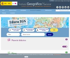 EducaIGN- Web de Recursos Educativos del Instituto Geográfico Nacional (IGN).