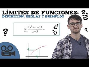 Límites de funciones: definición, reglas y ejemplos
