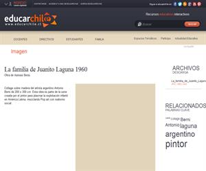 La familia de Juanito Laguna 1960 (Educarchile)