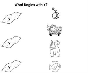 Activity Sheet - Draw a line to Y (Educarchile)