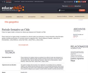 Período formativo en Chile (Educarchile)