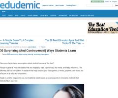 30 Surprising (And Controversial) Ways Students Learn | Edudemic