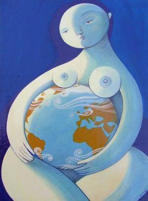 La vida embarazada: teoría global sobre la vida terrestre y la evolución