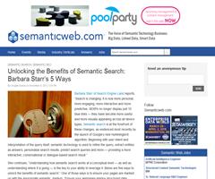Unlocking the Benefits of Semantic Search: Barbara Starr’s 5 Ways - Semanticweb.com