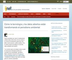 Cómo la tecnología y los datos abiertos están transformando el periodismo ambiental (ijnet)