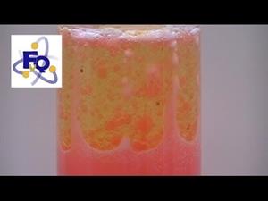 Experimento de Física y Química: Lámpara de lava casera