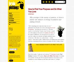 How to Find Your Purpose and Do What You Love | Brain Pickings