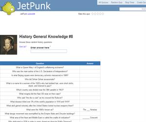 History General Knowledge 8