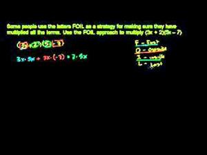 Multiplicación de polinomios  - Parte 1 (Khan Academy Español)