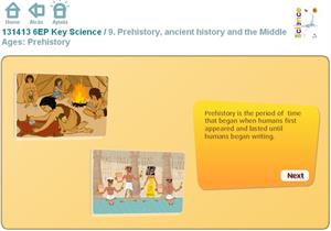 Prehistory, ancient history and the Middle Ages: Prehistory. Inglés 6º Primaria (SM)