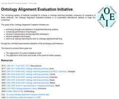 Ontology Alignment Evaluation Initiative