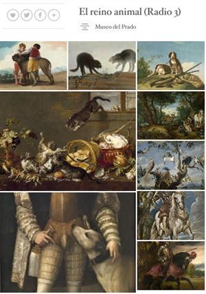 El reino animal. Recorridos del Museo del Prado