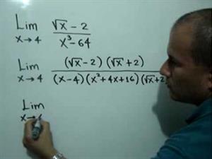 Límite con factorización y racionalización (JulioProfe)