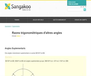 Raons trigonomètriques d'altres angles