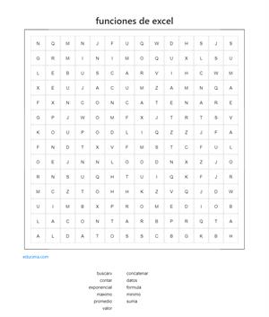 funciones de excel