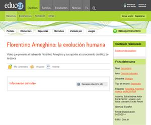 Evolución-Florentino Ameghino