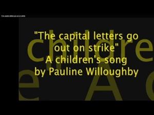 The Capital Letter Song