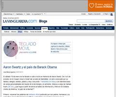 Aaron Swartz y el país de Barack Obama