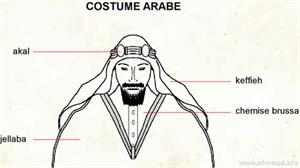 Costume arabe (Dictionnaire Visuel)