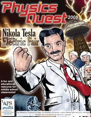 Nikola Tesla and the Electric Fair. Un cómic sobre electromagnetismo