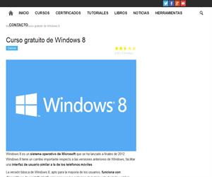Curso Gratuito de Windows 8 en Educación