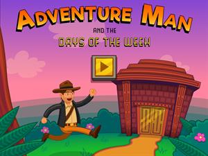 Adventure Man and the Days of the Week
