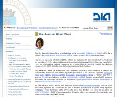 Asunción Gómez Pérez - Departamento de Inteligencia Artificial - Facultad de Informática - UPM