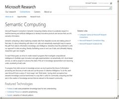 Semantic Computing - Microsoft Research