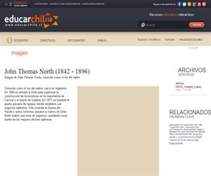 John Thomas North (1842 - 1896) (Educarchile)