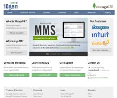 10gen - MongoDB Commercial Support, Training, and Services