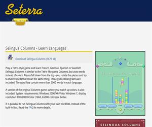 Selingua Columns: juega al Tetris y aprende idiomas (software gratuito)