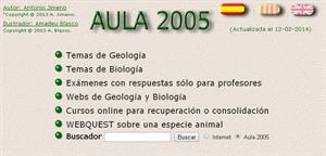 aula2005.com: portal educativo para enseñar y aprender ciencias naturales