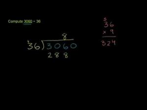 División de números enteros y aplicaciones - Parte 4 (Khan Academy Español)