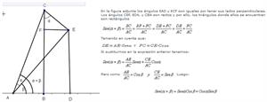 Identidades trigonométricas - 1º Bach