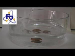 Experimentos caseros de física (refracción de la luz): Una moneda que desaparece