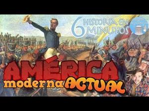 Historia de América de 1492 hasta hoy (Historia en 6 minutos)
